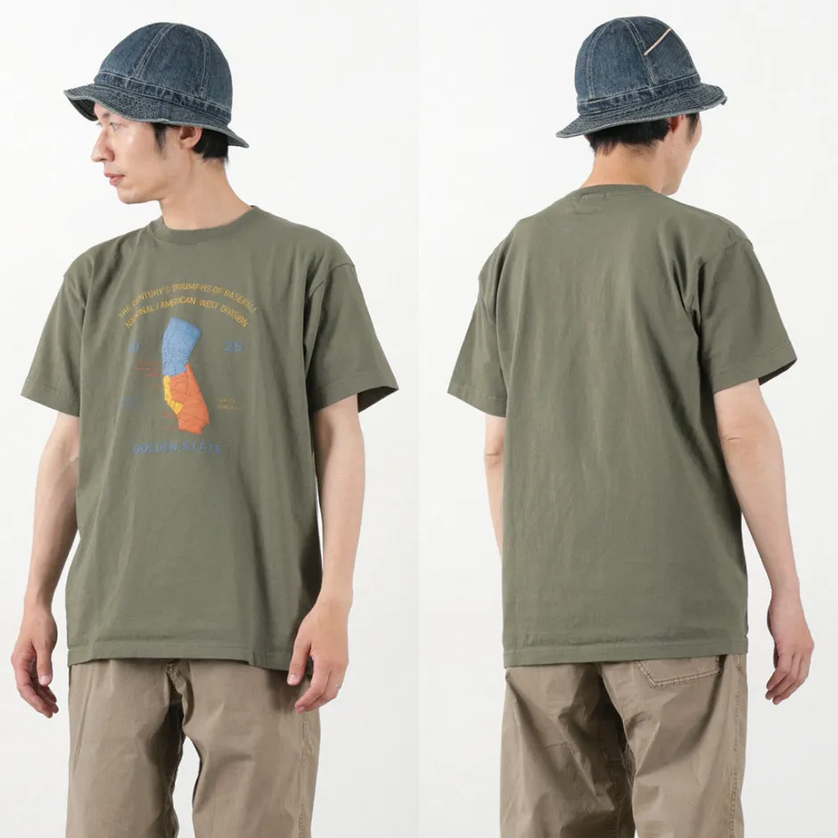 T-Shirts^JHANKSON / California Maps short sleeve T-shirt