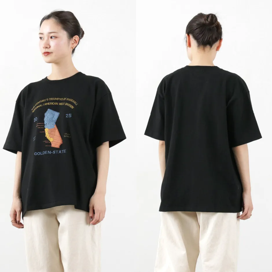 T-Shirts^JHANKSON / California Maps short sleeve T-shirt