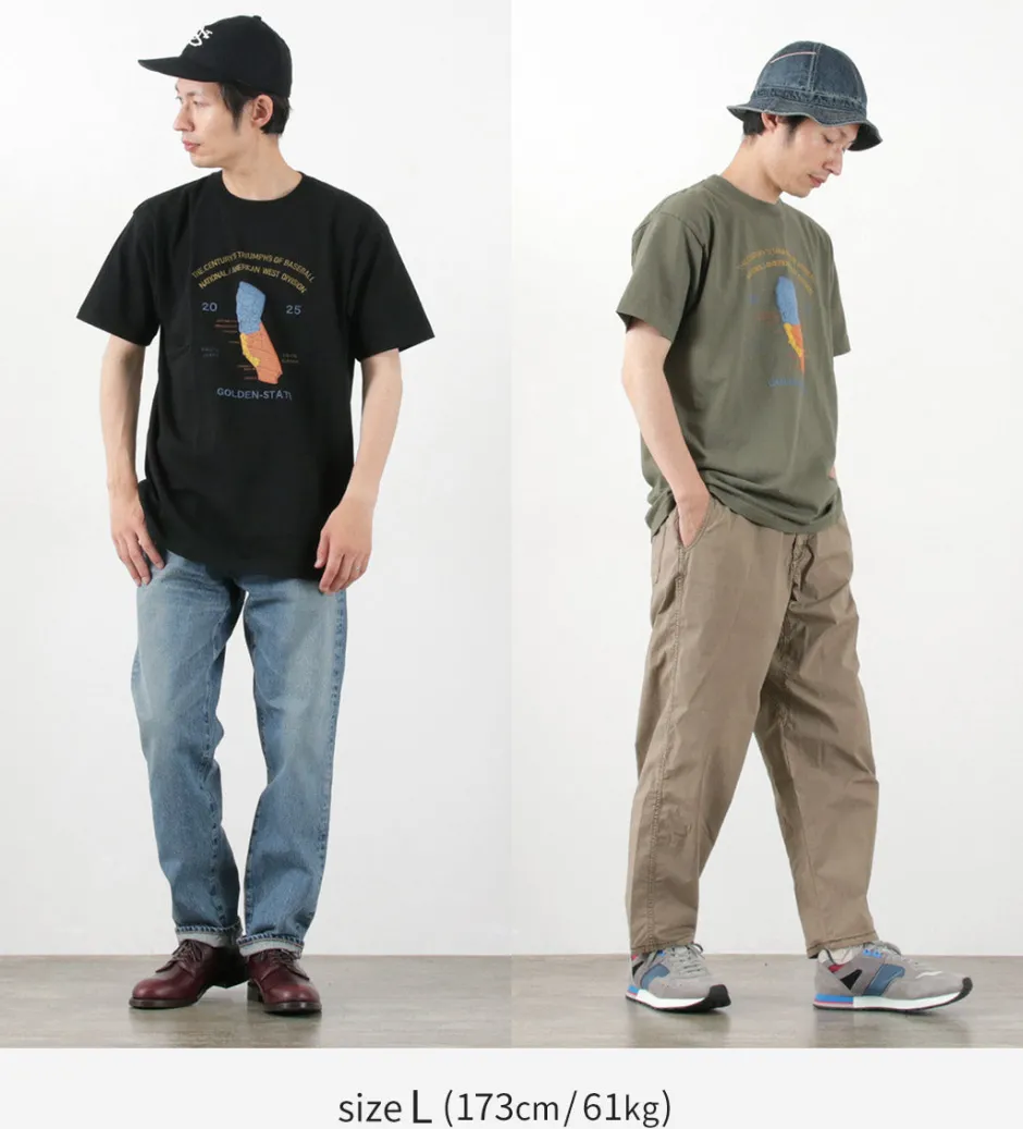 T-Shirts^JHANKSON / California Maps short sleeve T-shirt