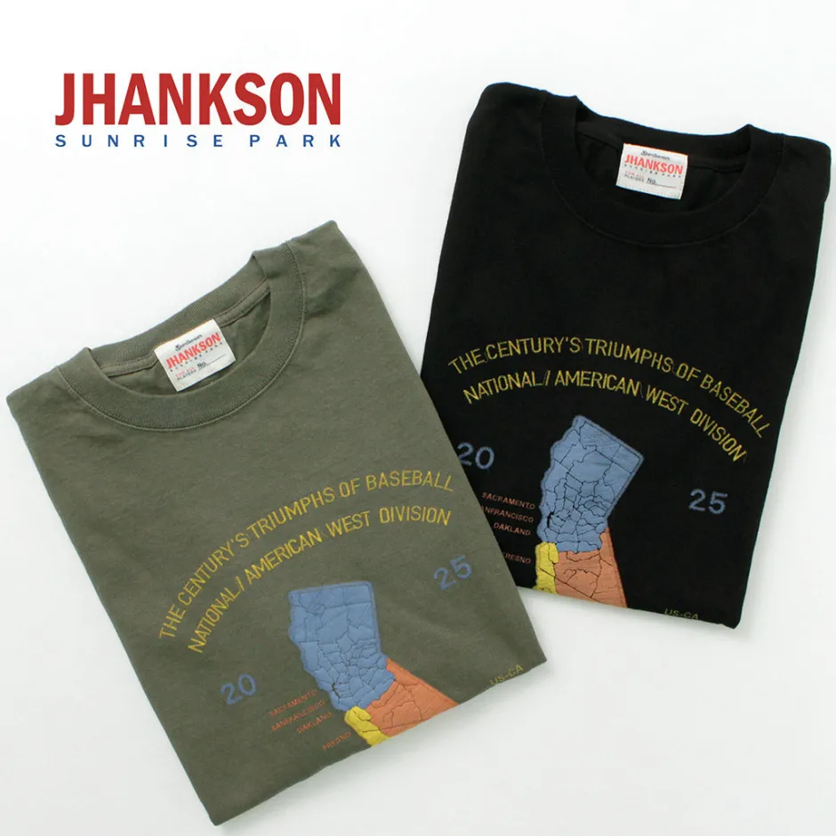 T-Shirts^JHANKSON / California Maps short sleeve T-shirt