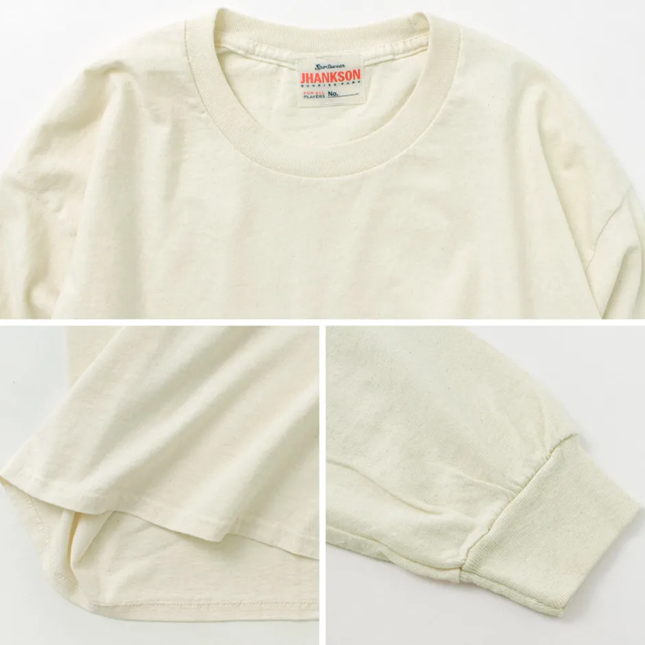 T-Shirts^JHANKSON / Goodbye Win Long Sleeve T-Shirt natural