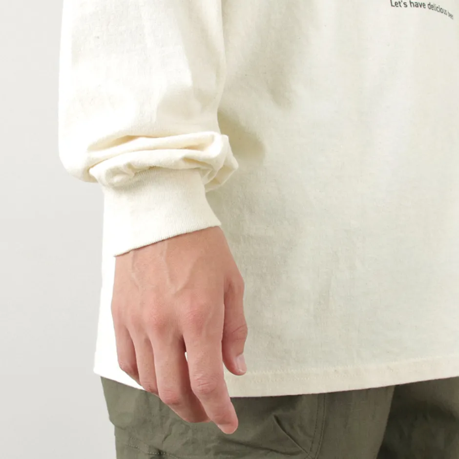 T-Shirts^JHANKSON / Goodbye Win Long Sleeve T-Shirt natural