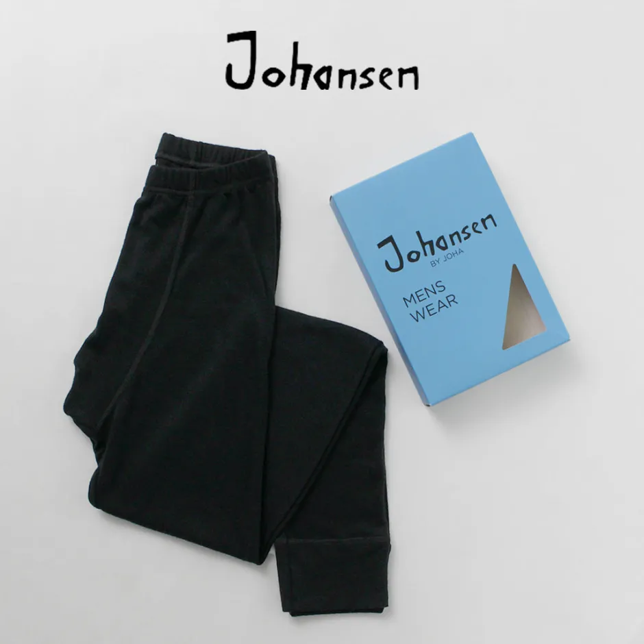 Underwear^JOHA / 100% Merino Wool Leggings black