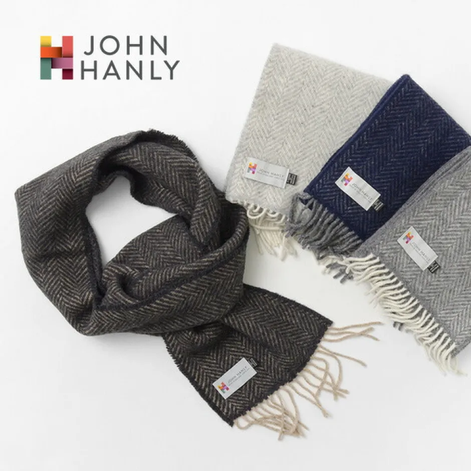 Scarfs^JOHN HANLY / Merino Cashmere Scarf