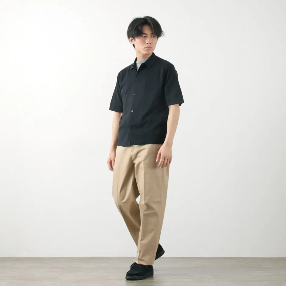 Shirts^JOHN SMEDLEY / Sea Island Cotton 30 Gauge Knit Shirt