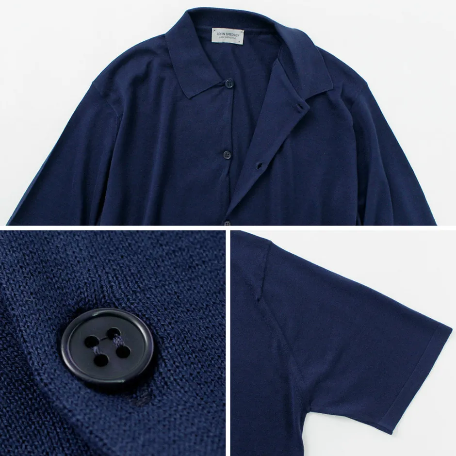 Shirts^JOHN SMEDLEY / Sea Island Cotton 30 Gauge Knit Shirt