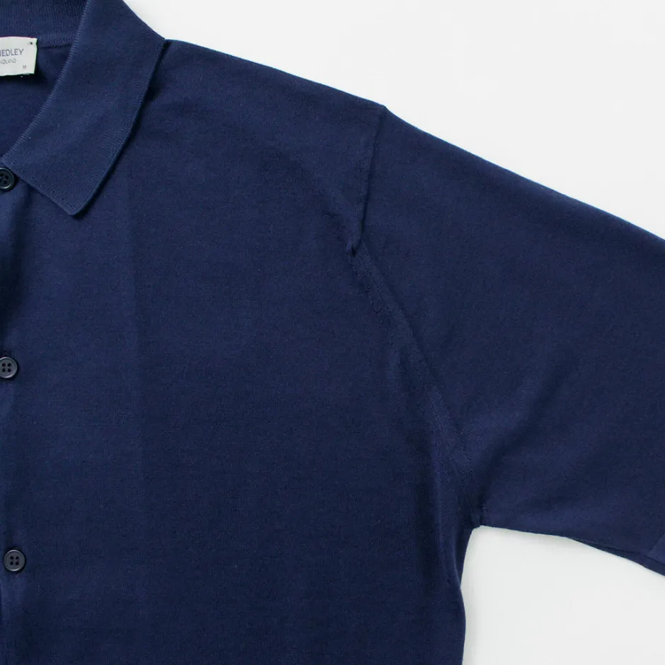 Shirts^JOHN SMEDLEY / Sea Island Cotton 30 Gauge Knit Shirt