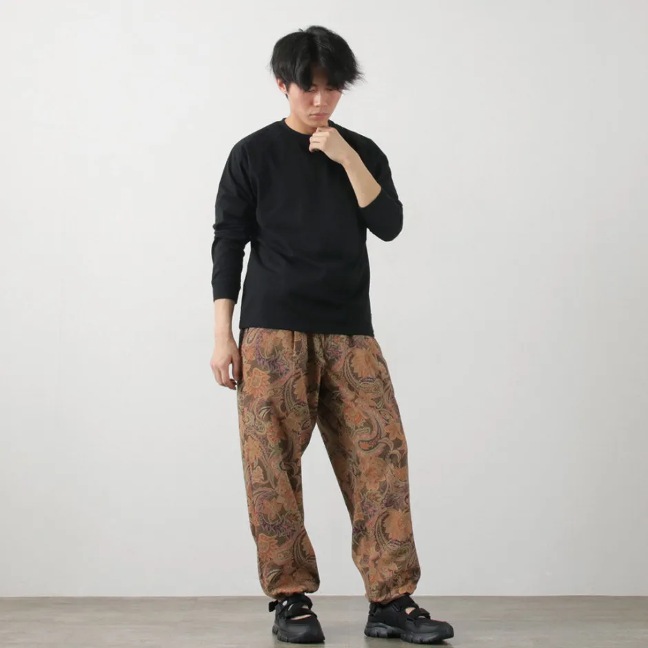 Trousers^JUGEM / All Around Printed 1P Trousers brown