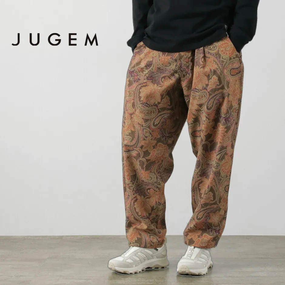 Trousers^JUGEM / All Around Printed 1P Trousers brown