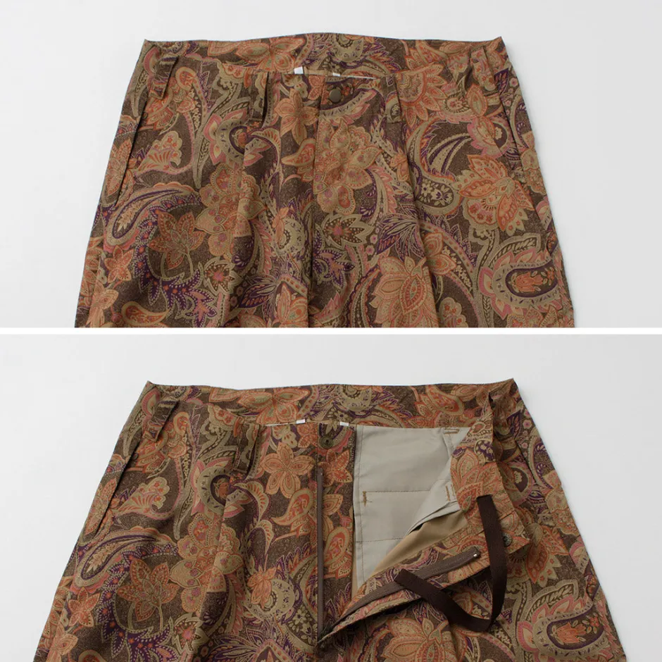 Trousers^JUGEM / All Around Printed 1P Trousers brown