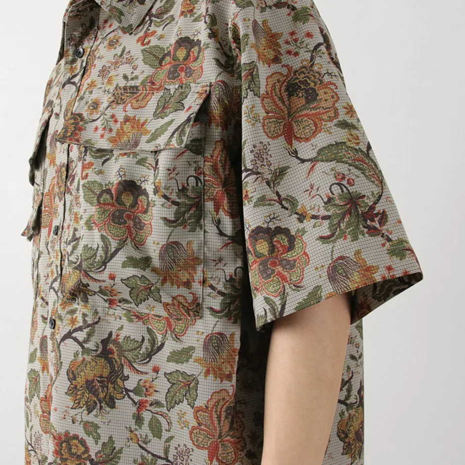 Shirts^JUGEM / Printed Dry Cargo Shirt flower