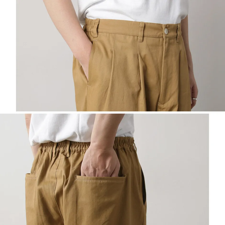 Trousers^KELEN / 2 Tuck Cocoon Trousers