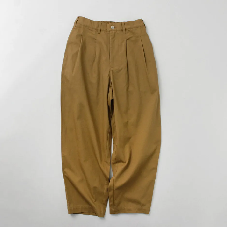 Trousers^KELEN / 2 Tuck Cocoon Trousers