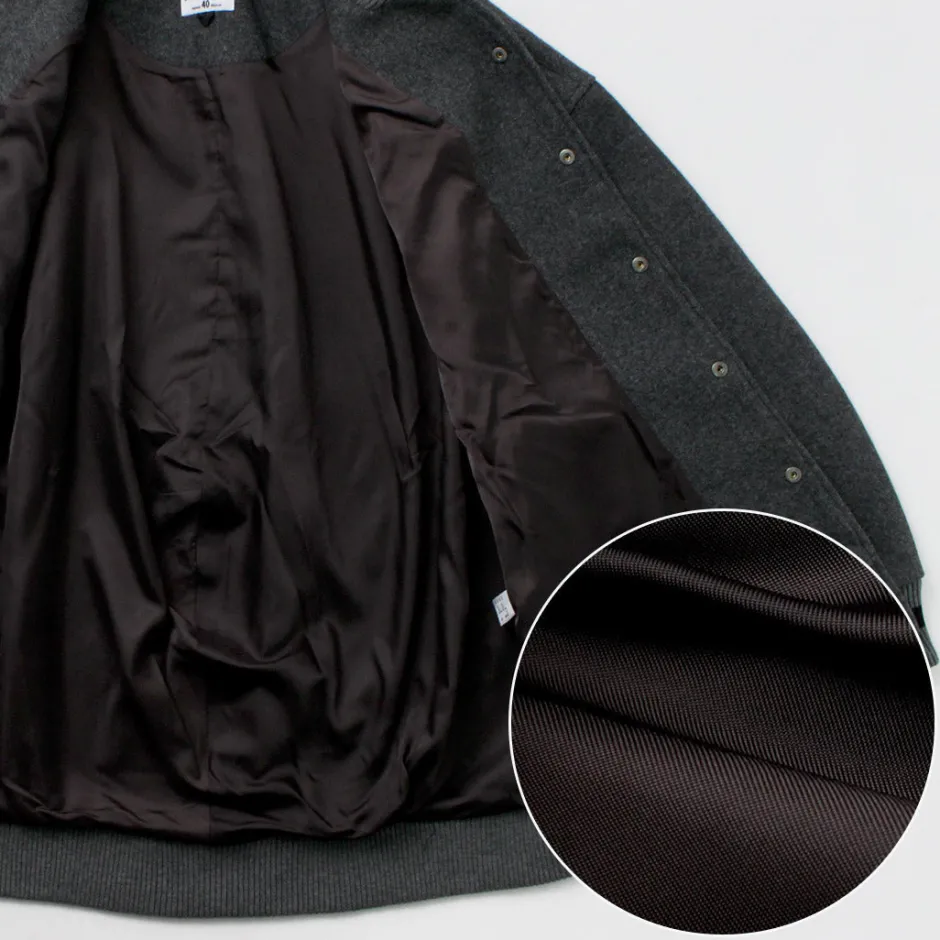 Jackets^KELEN / Collarless Egg Jacket