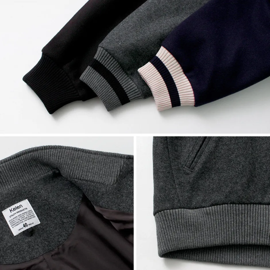 Jackets^KELEN / Collarless Egg Jacket
