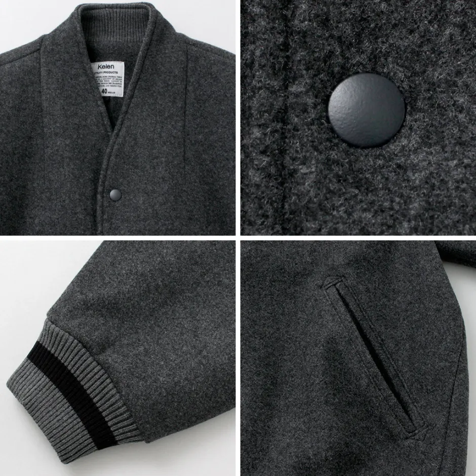 Jackets^KELEN / Collarless Egg Jacket