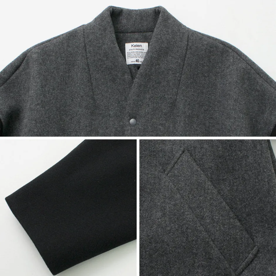 Jackets^KELEN / Collarless Egg Jacket