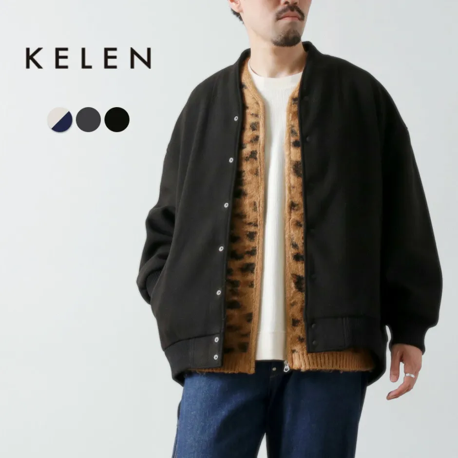 Jackets^KELEN / Collarless Egg Jacket