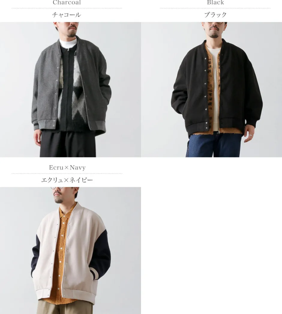 Jackets^KELEN / Collarless Egg Jacket