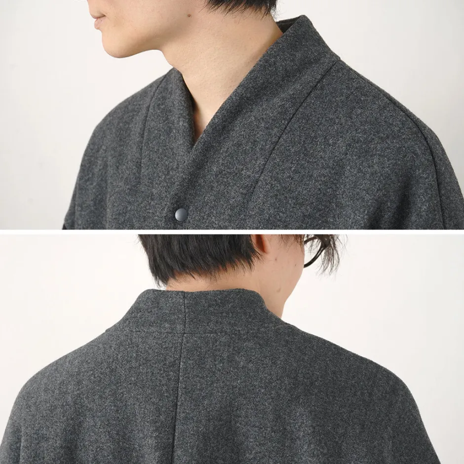 Jackets^KELEN / Collarless Egg Jacket