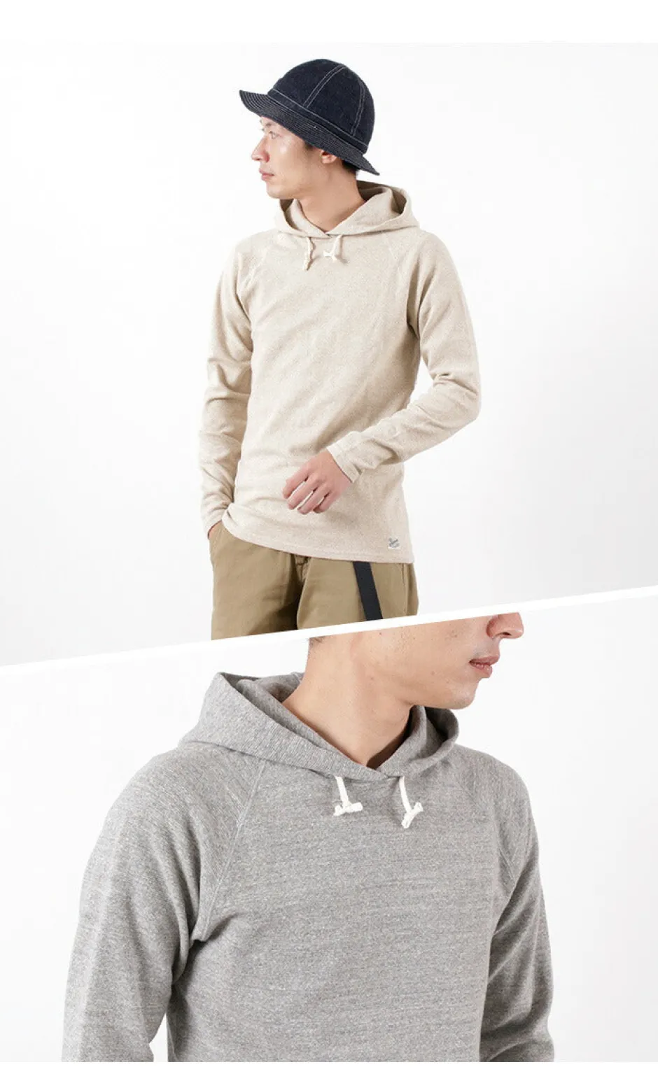 T-Shirts^KEPANI / Hooded Pullover Raffi Stretch Milling Long Sleeves