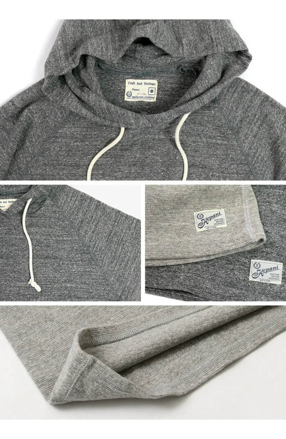 T-Shirts^KEPANI / Hooded Pullover Raffi Stretch Milling Long Sleeves