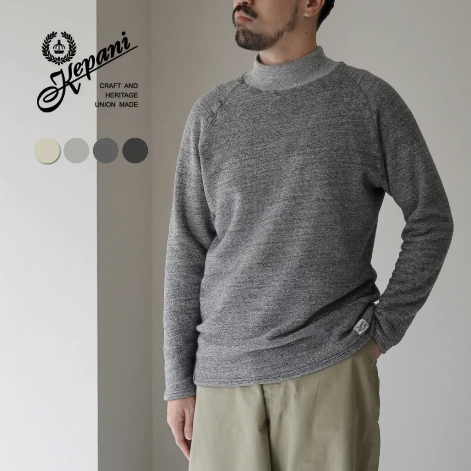 Sweatshirts^KEPANI / Mock Neck Sweatshirt