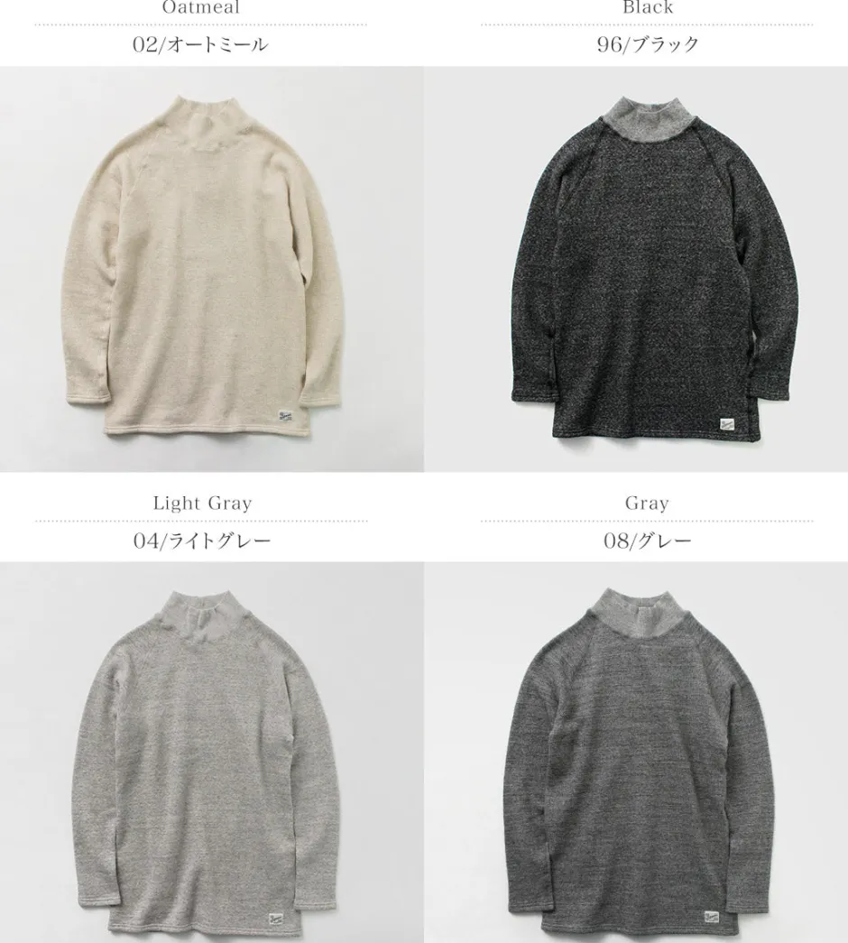Sweatshirts^KEPANI / Mock Neck Sweatshirt