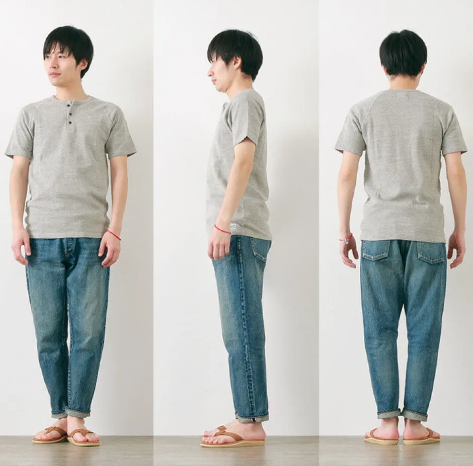 T-Shirts^KEPANI / Raffy Spun Milled Henry Neck T-Shirt