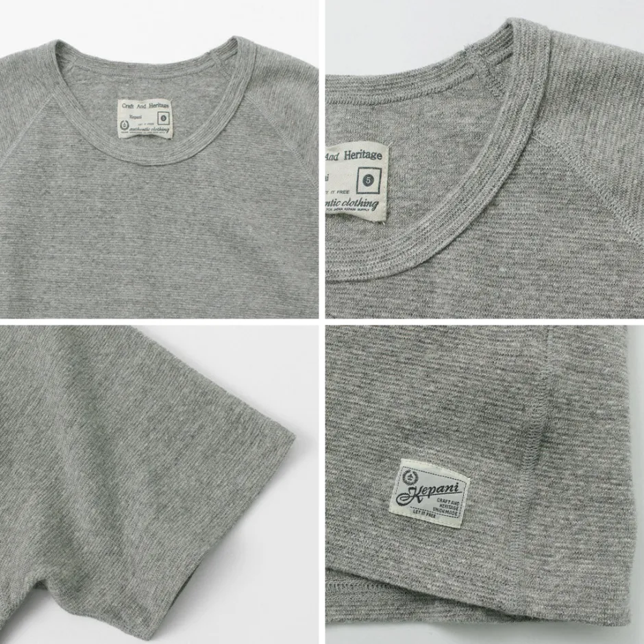 T-Shirts^KEPANI / Raffy Spun-fleece Short-Sleeved T-Shirt