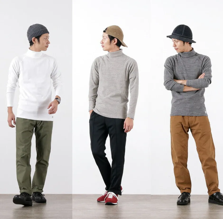T-Shirts^KEPANI / Raffy Stretch Fleece Turtleneck Long Sleeve Tee