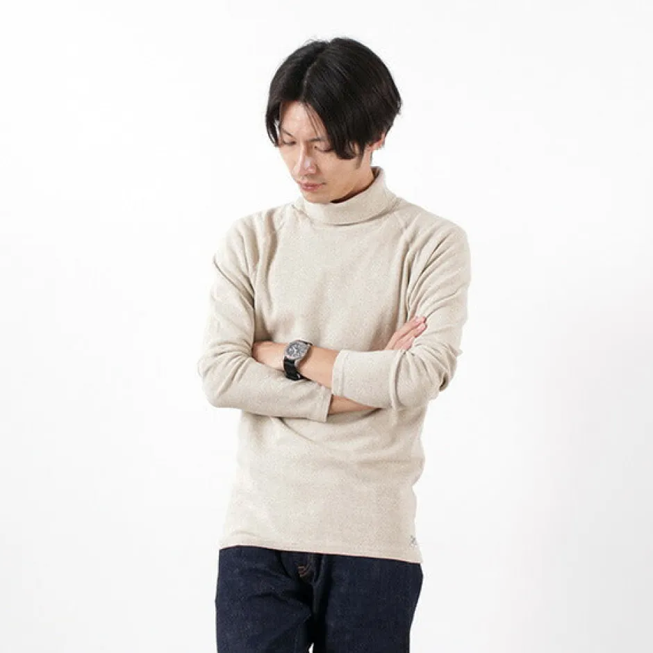 T-Shirts^KEPANI / Raffy Stretch Fleece Turtleneck Long Sleeve Tee