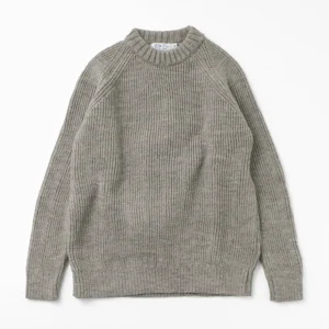 Knits^KERRY WOOLLEN MILLS / 7G 1PLY fisherman rib crew neck knit