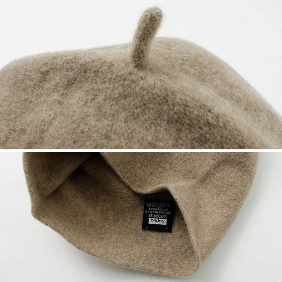 Hats^KOPKA / Pure Merino Roll Up Beret