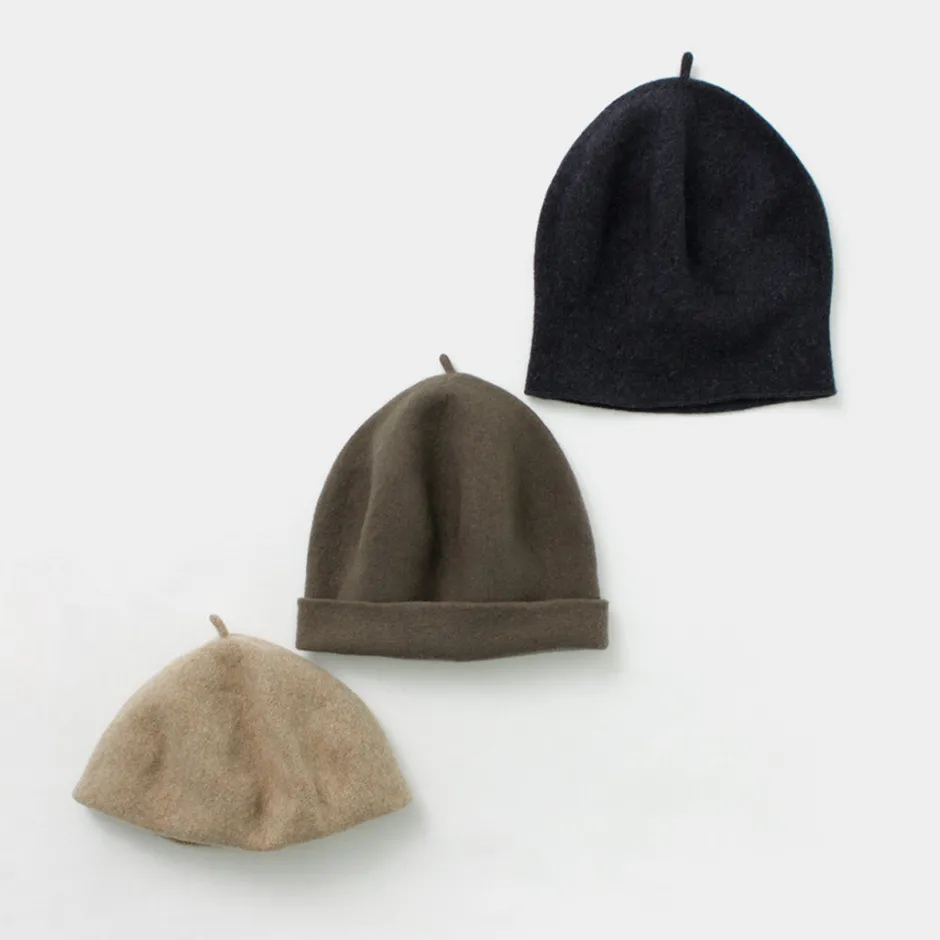 Hats^KOPKA / Pure Merino Roll Up Beret