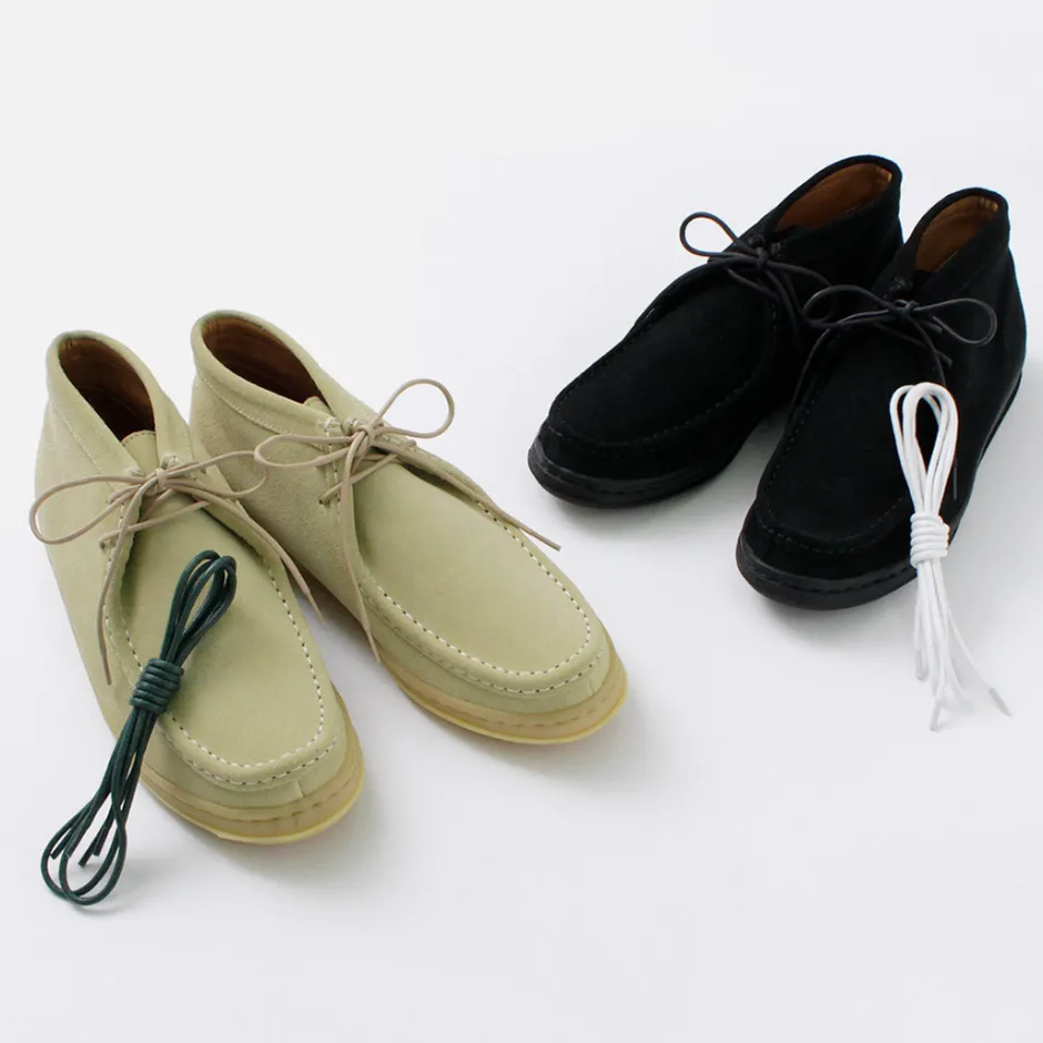 Leather Shoes & Boots^MANEBU / Boomid Suede Chukka Shoes
