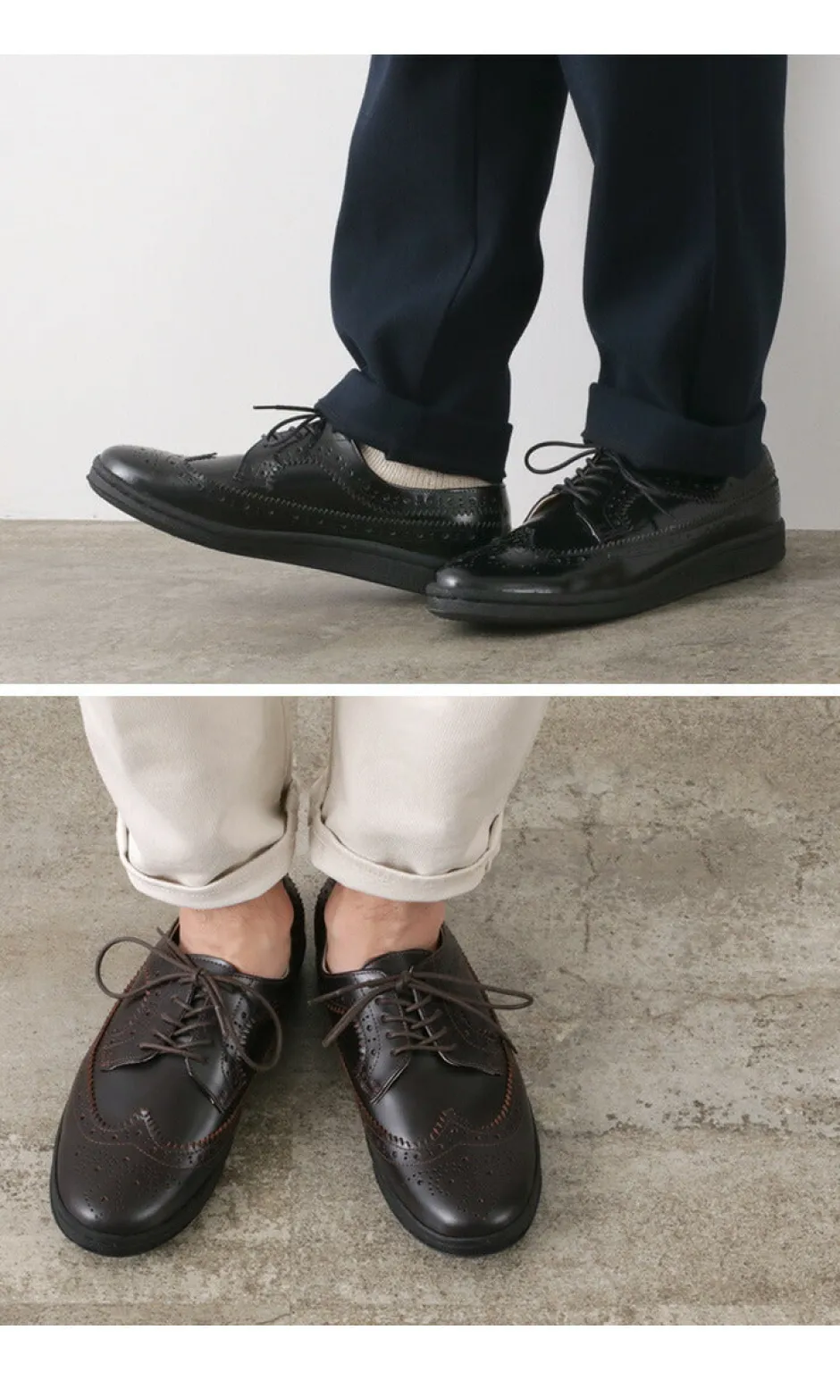 Leather Shoes & Boots^MANEBU / MNB-003 Leather Sneakers