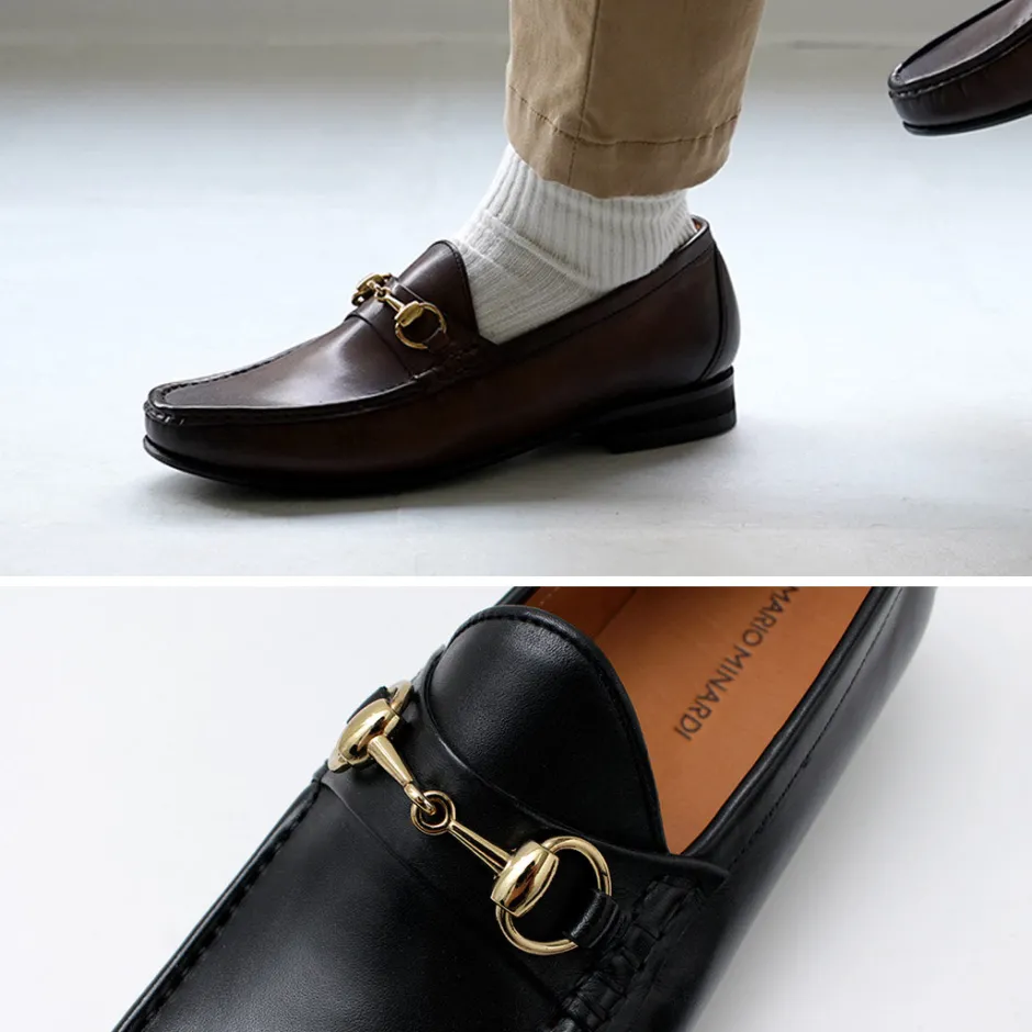 Leather Shoes & Boots^MARIO MINARDI / Bit Loafers