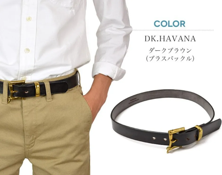 Belts^MARTIN FAIZEY / 1.25 inch (30mm) quick release leather belt
