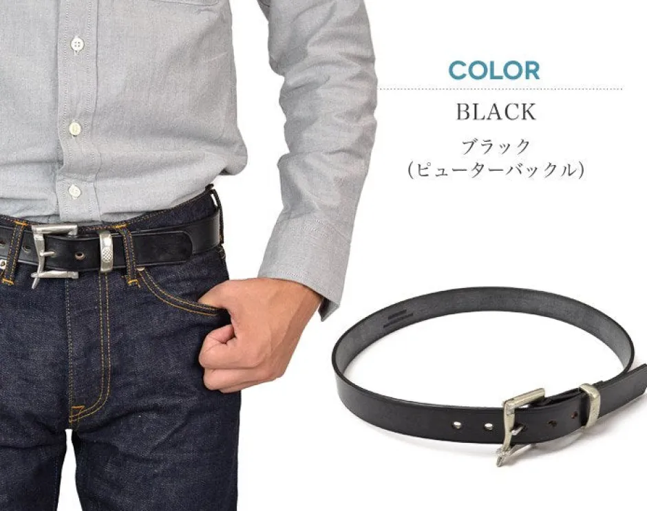 Belts^MARTIN FAIZEY / 1.25 inch (30mm) quick release leather belt