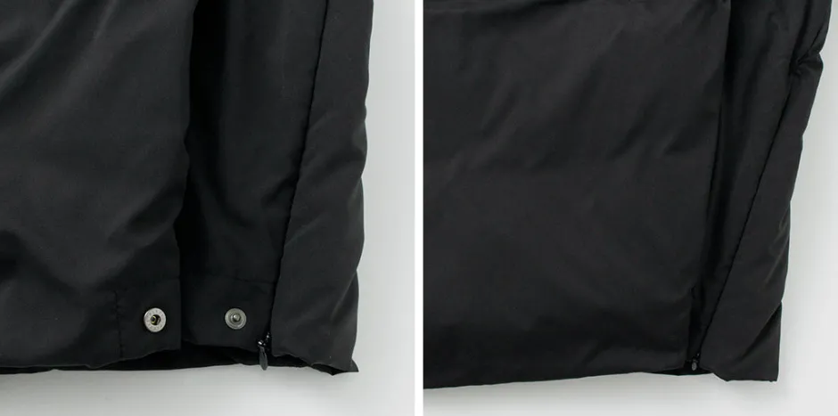 Down Wear^MIFFEW / Collarless Over Down Jacket black