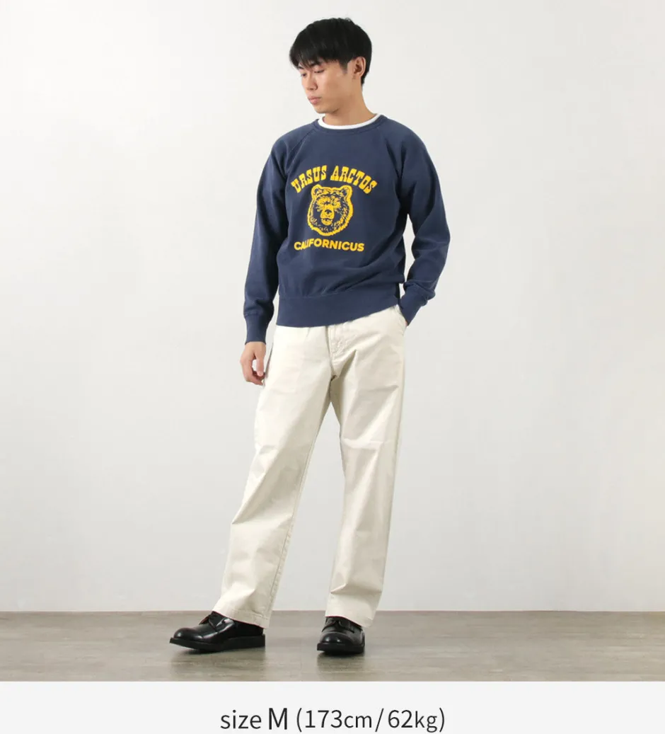 Sweatshirts^MIXTA / URSUS ARCTOS raglan sleeve sweatshirt