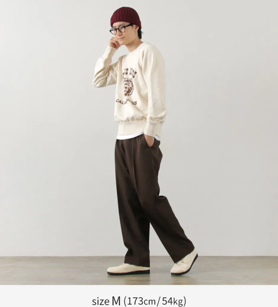 Sweatshirts^MIXTA / URSUS ARCTOS raglan sleeve sweatshirt