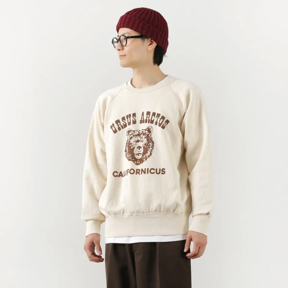 Sweatshirts^MIXTA / URSUS ARCTOS raglan sleeve sweatshirt