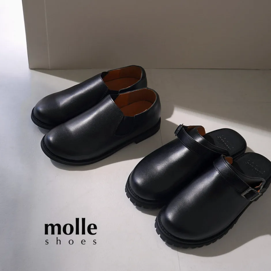 Leather Shoes & Boots^MOLLE SHOES / Engineer Sandals black
