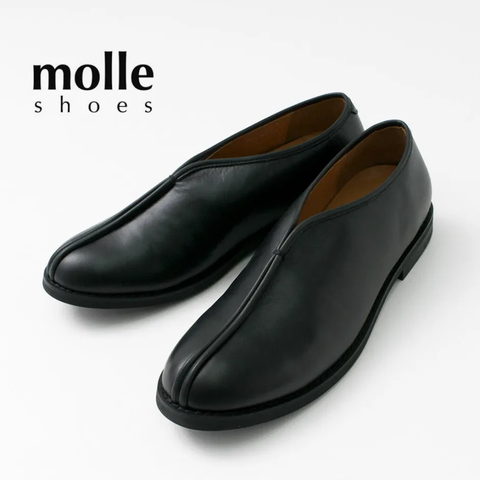 Leather Shoes & Boots^MOLLE SHOES / Kung Fu Leather Shoes black