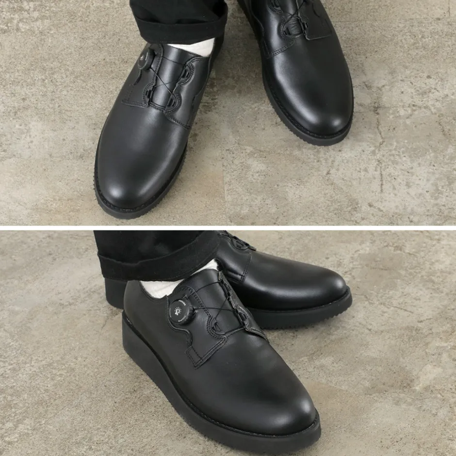 Leather Shoes & Boots^MOLLE SHOES / Postman Leather Shoes black