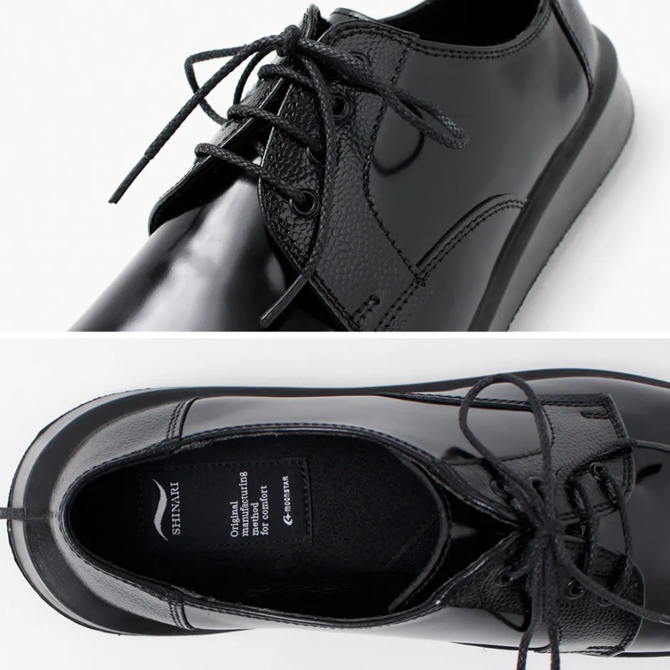 Leather Shoes & Boots^MOONSTAR SHINARI / SR001 SUMEN Leather Shoes black