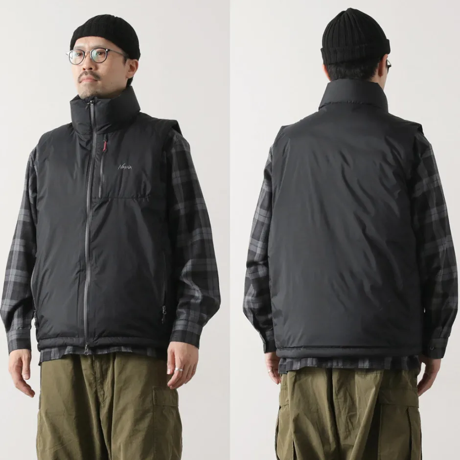 Down Wear^NANGA / Aurora Tex Stand Collar Down Vest