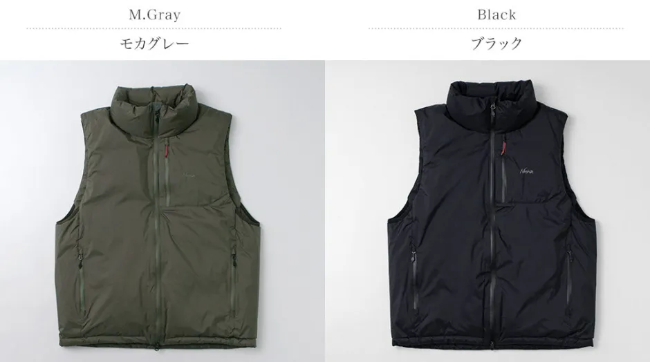 Down Wear^NANGA / Aurora Tex Stand Collar Down Vest